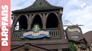 Peter pans Flight during Extra Magic Time at Disneyland Paris [upl. by Areit]