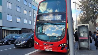 spare  curtail Short Journey on Arriva London HV58 [upl. by Shiller]