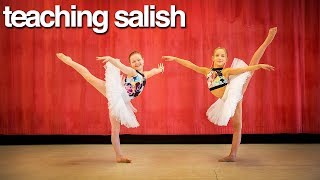 Dance Moms Lilly K Teaches My Daughter Ballet adorable [upl. by Digirb]