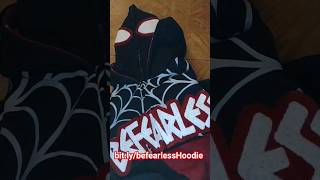 BEFEARLESS SpiderMan inspired full zipup double hoodie [upl. by Trey]