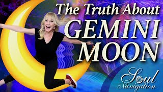 The Truth About Gemini Moon ♊️ Gemini moon in a chart [upl. by Noseyt]