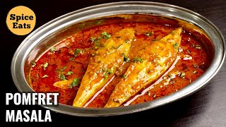 POMFRET FISH CURRY  POMFRET MASALA CURRY  POMFRET FISH MASALA [upl. by Anuahc]