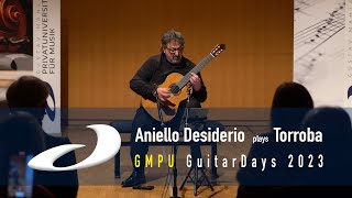 Aniello Desiderio plays F M Torroba – Suite castellana Fandanguillo [upl. by Llenrahs]