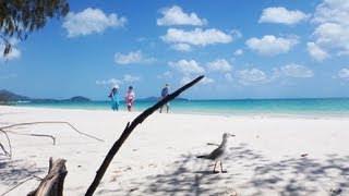 Whitehaven Beach  Whitsunday Islands [upl. by Enelloc159]