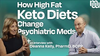 How a Keto Diet Impacts Psychiatric Meds Insights from Metabolic Psychiatry with Dr Deanna Kelly [upl. by Carey]