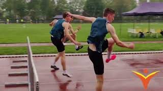 College Track amp Field Recruiting Video  Fall 2025  Aaron Bos  Slamstox [upl. by Eilitan]