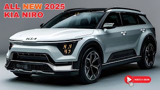 New Look 2025 Kia Niro Hybrid Revealed  Efficient Stylish and Packed with New Features [upl. by Maridel]