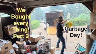 We bought everything on site Digging deepergarbage day Pt2 [upl. by Anallese562]