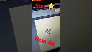 New ⭐ star symbol shortcut key video star symbol msword computer short [upl. by Simon]