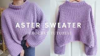 🌸 SWETER ASTER NA SZYDEŁKU  MIGAIA 🌸 [upl. by Raimundo336]