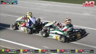 Rotax Euro Winter Cup Campillos 2020 Seniors Second Chance Heat [upl. by Ellita436]