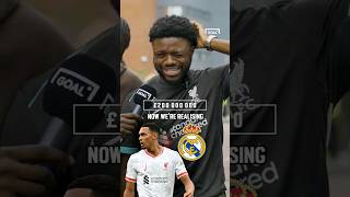 ALEXANDERARNOLD to REAL MADRID for £200M 🤑 DEAL OR NO DEAL CHALLENGE shorts football soccer [upl. by Karel460]