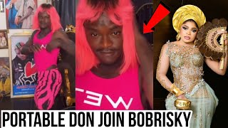 Portable Joins Bobrisky And Leave Brotherhood To Become More Popular As Bobrisky Reply Falz Lawsuit [upl. by Alat674]