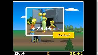 The Simpsons Movie Wrecking Ball Flash Game Playthrough [upl. by Sculley]