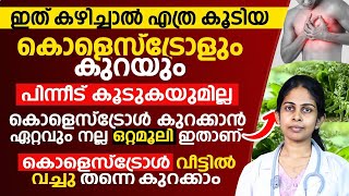 കൊളെസ്ട്രോൾ വരുതിയിലാക്കാൻ വീട്ടിൽ തന്നെയുള്ള ഈ ഒറ്റമൂലി കഴിച്ചാൽ മതിcholesterol kurakkan [upl. by Velleman]