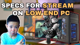 What Spec Do You NEED for Stream On Low End PC 2024 [upl. by Ahsenot29]