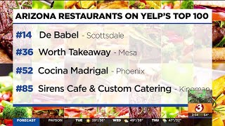 Arizona restaurants make Yelps Top 100 list for 2024 [upl. by Bud]