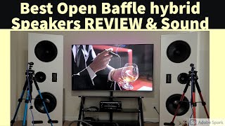 here is my full review of Best Open Baffle Infinity Baffle Hybrid speaker With subwoofer bass test [upl. by Carleen261]