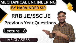 SSC JERRB JE MCQ  IMPORTANT QUESTIONS  Previous Year Paper Solution [upl. by Iznik]