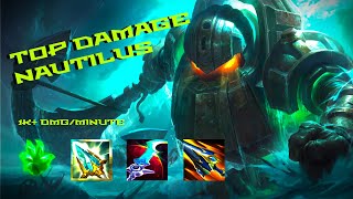 Toplane Nautilus Means BUSINESS Top Damage [upl. by Norrej]