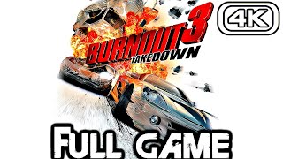 BURNOUT 3 TAKEDOWN Gameplay Walkthrough FULL GAME 100 4K 60FPS No Commentary [upl. by Bosch445]