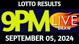 Lotto Result Today 900 pm draw September 05 2024 Thursday PCSO LIVE [upl. by Ring266]