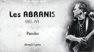 Les Abranis  Meliyi   Imeslayen  Paroles [upl. by Ejrog887]