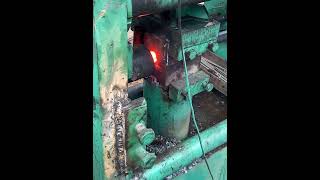 Hot pressing bolt cap production process [upl. by Ttsepmet616]