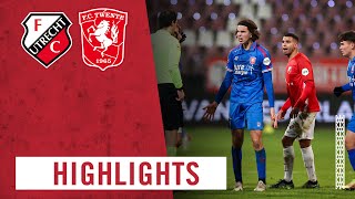 HIGHLIGHTS  FC Utrecht  FC Twente 22122021 [upl. by Ardrey]