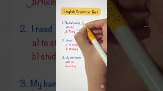 English Grammar Test [upl. by Jeremiah]