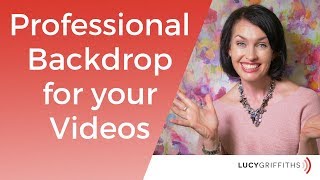 How to Create a Professional Backdrop for Filming Great Videos [upl. by Enneiluj998]