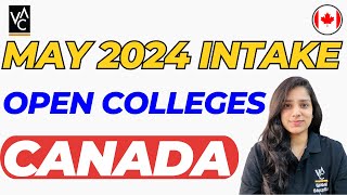 May 2024 Intake  Open Colleges  Canada [upl. by Schiff]