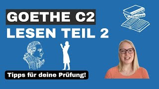 Goethe C2 Lesen Teil 2 [upl. by Queridas]