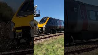 220027  220003 passing Dawlish Warren Saturday 19 October 2024 [upl. by Lois]