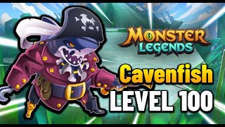 Cavenfish Level 100 Legendary Monster Legends [upl. by Roti]