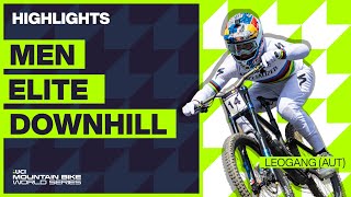 Leogang  Men Elite DHI Highlights  2023 UCI MTB World Cup [upl. by Grimbald]