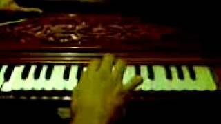 Nusrat Fateh Ali Khan  Tere Bin on the harmonium [upl. by Megan]