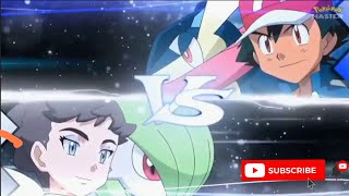 Pokemon XYZ Ash vs Diantha Full Battle English Greninja vs Gardevoir [upl. by Kristofor831]