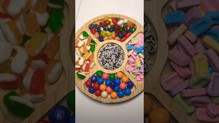 ✨NEW platter with Sweets ASMR 🔥asmrasmrcandycandyssweetshortsoddlysatisfying [upl. by Eetnod563]