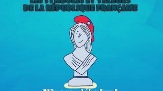 【La République française】 Les symboles et valeurs de la République française niveau débutant [upl. by Airogerg]