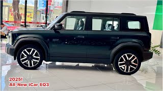 2025 AllNew Chery iCar EQ3 King The Performance OffRoad Best Premium Car Interior Exterior [upl. by Rebeh]