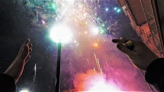 Capodanno 2018 Napoli  Fuorigrotta [upl. by Wier299]