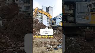 Excavator poclain machine 210 [upl. by Ehcar]