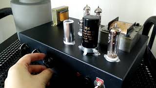 Valve Amplifier based on Mullard 510 [upl. by Kcirrez]