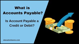 What is Accounts payable । Accounts payable Debit or Credit [upl. by Milburr]