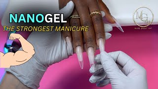 NANOgel  the Strongest manicure tutorial [upl. by Erskine151]