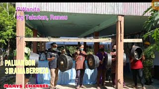 Paluan Gong 3 irama berbeza  PWanita kg Takutan Ranau Gong [upl. by Llereg]