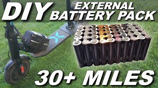 DIY Scooter Battery Pack Build for 30 Mile Range [upl. by Notniw187]