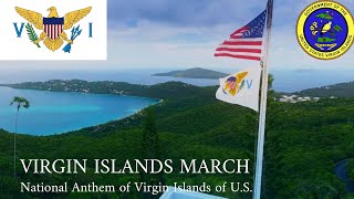 🇻🇮 Virgin Islands March  National Anthem of Virgin Islands of the US [upl. by Carrol]