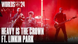 Linkin Park  Heavy Is The Crown  Worlds 2024 Finals Opening Ceremony Presented by Mastercard [upl. by Nihahs]